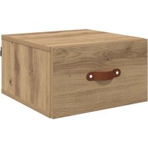 Bild für vidaXL Wandmontiertes Nachttischchen Artisan-Eiche 35 x 35 x 20 cm 882336