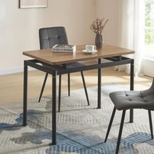 Bild für Esstisch Hemnes für 4 Personen 100x60 cm Eiche-Optik [en. casa]