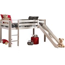 Bild für Vipack 'Pino' Halbhochbett weiß