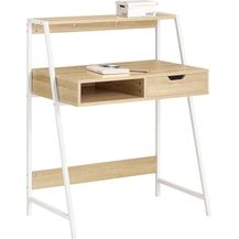 Bild für FWT63-N Schreibtisch mit Ablage Computertisch Arbeitstisch Bürotisch