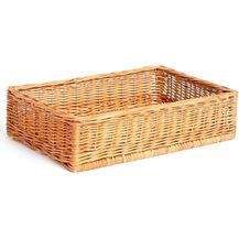 Bild für KONZEPT Brotkorb Bäckerkorb handgeflochten Regalkorb