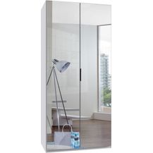 Bild für Falttürenschrank >OXFORD< in WEISS