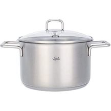 Bild für Fissler Hamburg® Kochtopf Induktion mit Glasdeckel Edelstahl 24 cm Ø 5,8 L