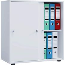 Bild für VCM Büroschrank Lona 913943 Weiß B. 70 x H. 73 x T. 37 cm