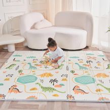 Bild für Babymatte Kindermatte Baby Spielmatte 180 x 200 x 1. 5cm. Wendefähige und ungiftige Dicke Faltbare wasserdichte Schaumstoff Kinderteppich. Krabbelmatte Spiel-Teppich Bodenmatte Kinder-Matte Großformat