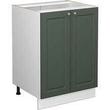 Bild für Midischrank Fame-Line Grün-Gold Landhaus 60 x 82 cm ohne Arbeitsplatte Vicco