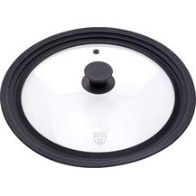Bild für Universal-Glasdeckel schwarz 28-32 cm
