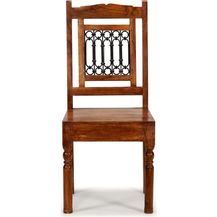 Bild für vidaXL Esszimmerstühle 2 Stk. Massivholz mit Honigfarbenem Finish 245644