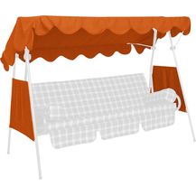 Bild für Angerer Freizeitmöbel Sonnendach für 3-Sitzer Hollywoodschaukel