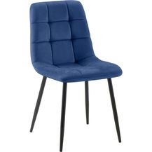 Bild für CLP Esszimmerstuhl Antibes Samt gesteppt 