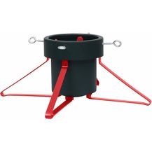 Bild für Stylefy Christbaumständer Grün und Rot 46 x 46 x 19 cm