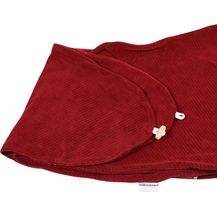 Bild für HOBEA-Germany Stillkissenbezug für Stillkissen 190cm Designs (Cord dunkelrot)