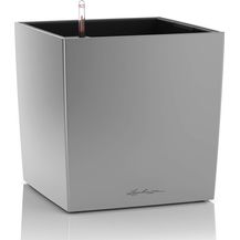 Bild für LECHUZA CUBE Premium 50 silber metallic 16568