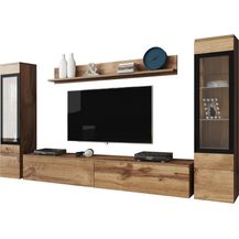 Bild für Wohnwand Doppo II (Farbe: Wotan, ohne Beleuchtung)