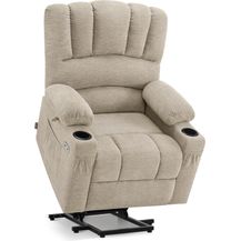 Bild für M MCombo Fernsehsessel mit Aufstehhilfe Elektrisch, 7102 (Stoff, Grau)