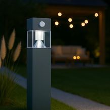 Bild für MeLiTec Solar Gartenleuchte rund/ eckig mit Bewegungsmelder
