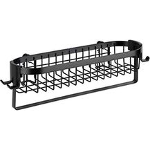 Bild für WENKO Wandablage mit Haken Classic Plus schwarz