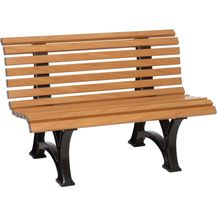 Bild für Blome Gartenbank Amrum braun 2-Sitzer