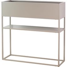 Bild für osoltus Pflanzkasten Raumteiler cube warmgrey grau Konsole 80cm