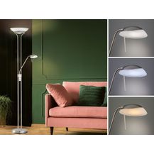 Bild für Fischer & Honsel 40075 LED Stehleuchte Pool TW nickelfarben matt 182cm