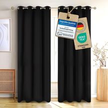 Bild für Blumtal Verdunkelungsvorhang 2er-Set Gardinen Wärmeisolierend Blickdicht, Ösen (2 St)