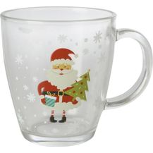 Bild für 12x Tassen Glas 300ml Kaffeebecher Tee Küchen Trinken Pott Geschirr Weihnachten