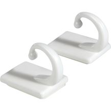 Bild für Gardinia Raffhaken weiß