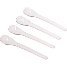 Bild für Fackelmann Eilöffel 14 cm transparent oder weiß 4 Stück