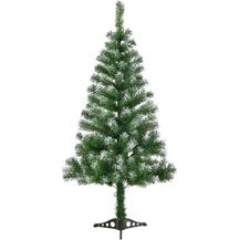 Bild für Juskys Weihnachtsbaum 150 cm künstlich mit Schnee & Ständer