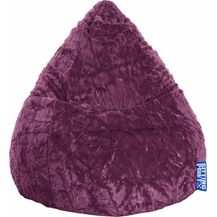 Bild für Sitzsack Sitzkissen Sessel Magma Fluffy L Magma Sitting Point Aubergine