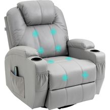 Bild für HOMCOM Massagesessel TV-Sessel Ruhesessel mit 8 Massagemodi (Relaxsessel, 1-St, Liegesessel)