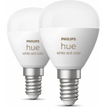 Bild für Philips Hue LED Luster E14 2er 5,1W 470lm White Color Amb. BT EEK F