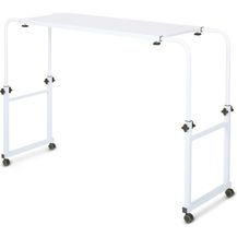 Bild für aktivshop Wangentisch Über-Betttisch auf Rollen (Breite 119-190 cm & Höhe 78-120 cm)