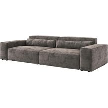 Bild für Big-Sofa Sirpio XL 270x130 cm Mikrofaser Khakibraun