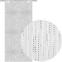 Bild für Fadenvorhang Lurex-Optik weiß