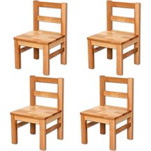 Bild für Bubema Kinderstuhl Vierer Set