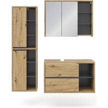 Bild für Badmöbel-Set Viola Artisan-Eiche 3 Teile Vicco