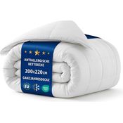 Amazinggirl Bettdecke Ganzjahresdecke 220x200 cm - Duvet Bett Decke Schlafdecke Steppbettdecke Quilt Bettzeug und Bettdecken mit Füllung Oeko-Tex-Zertifikat