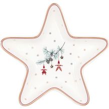 Bild für Greengate Sternteller 15,5 cm Juana white