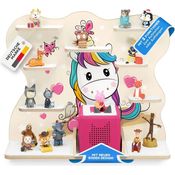 stadtecken Design 'Pony' Tonie-Regal, Holz mehrfarbig, 58x53 cm