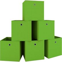 Bild für VCM Aufbewahrungsbox Boxas 913542 Grün H. 28 x B. 27 x T. 27 cm