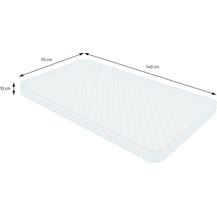 Bild für ML-DESIGN Kaltschaummatratze mit Reißverschluss und waschbarem Bezug