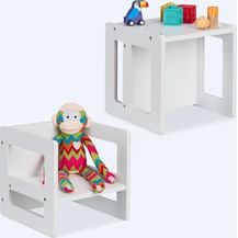Bild für Wendbarer Sitzhocker für Kinder 2er Set 10051357