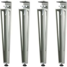 Bild für SO-TECH® Tischbein ColorLine in F-Form konisch zulaufend von 70 auf 40 mm, mit Klemmschraube (ohne Bohren)