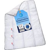 Third of Life Microfaserbettdecke AERO ActiveClima Ganzjahresdecke, Bezug: Microfaser, Premium Steppdecke mit Klimazonen & VentiFill-Technologie