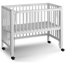 Bild für TiSsi Anstellbett Buche weiss