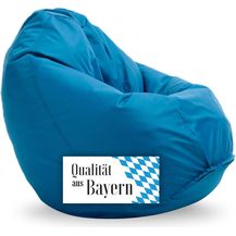 Bild für Bruni Sitzsack Classico L in Blau – XL Sitzsack mit Innensack zum Lesen