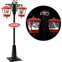 Bild für vidaXL Weihnachts-Straßenlampe mit Weihnachtsmann 81 x 40 x 188 cm PVC 289926