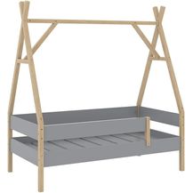 Bild für Kinderbett Bali Grau 80x160 cm Vitalispa