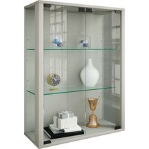Bild für VCM Wandvitrine Udina 904123 Silber H. 80 x B. 60 x T. 25 cm